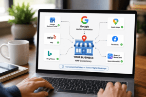 Business verification infographic
