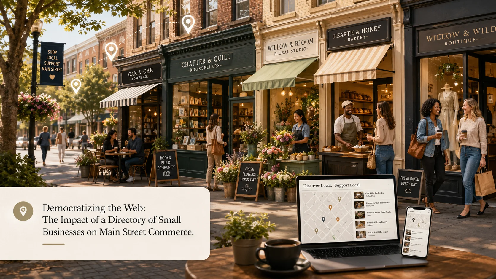 Small business directory helping local shops grow online in the USA